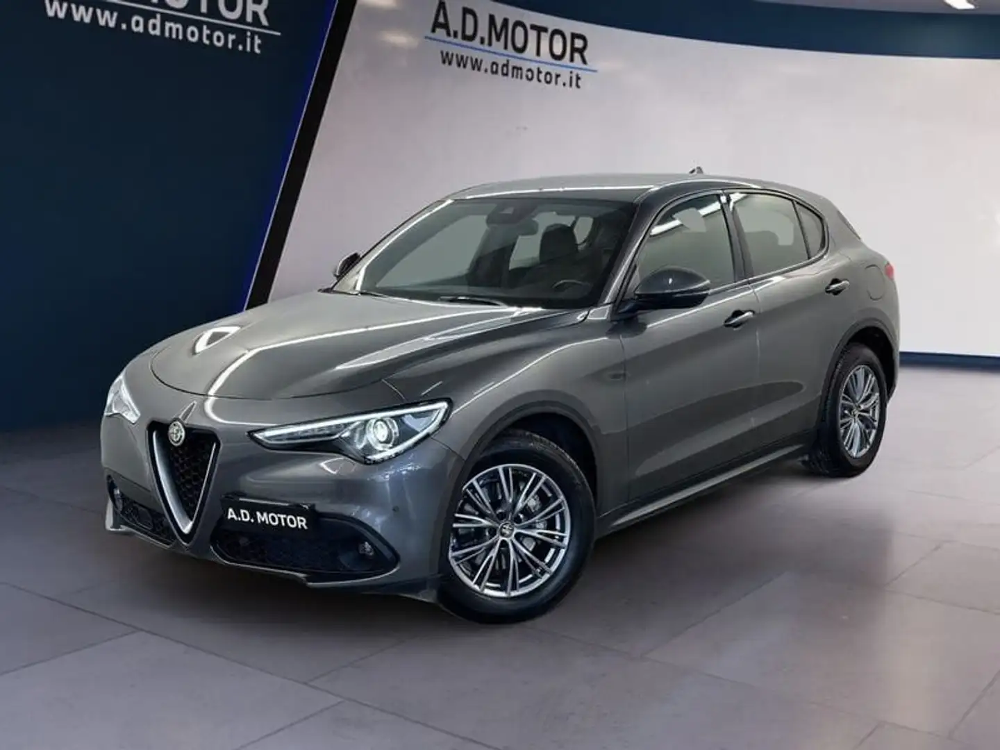 Alfa Romeo Stelvio 2.2 t Super Business rwd 160cv auto Grigio - 1