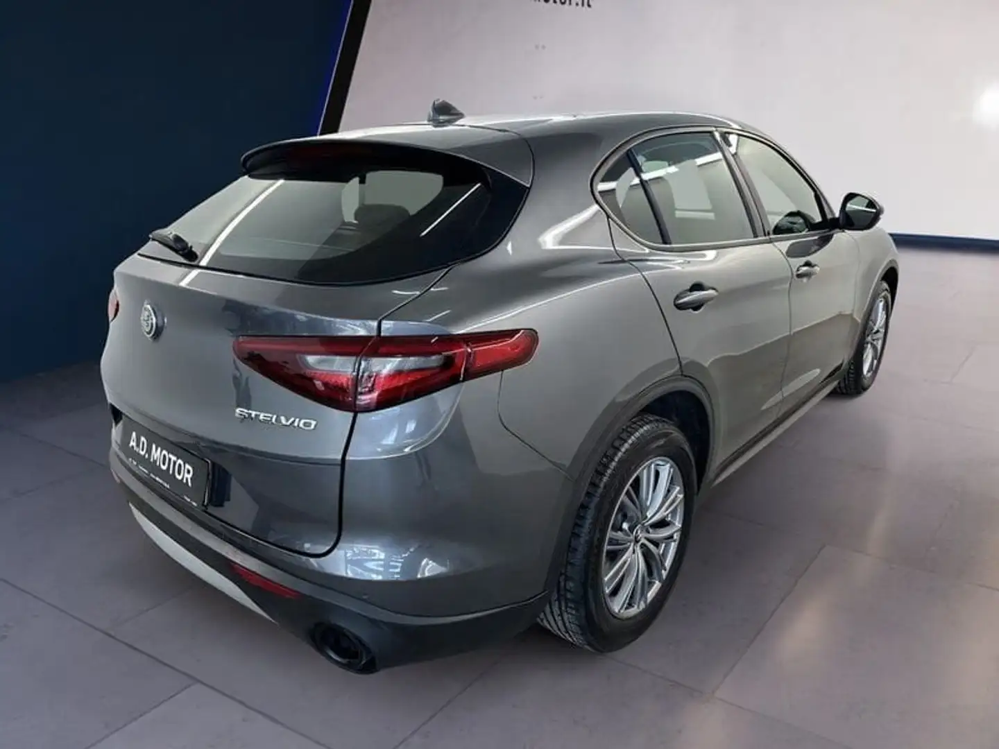 Alfa Romeo Stelvio 2.2 t Super Business rwd 160cv auto Grigio - 2