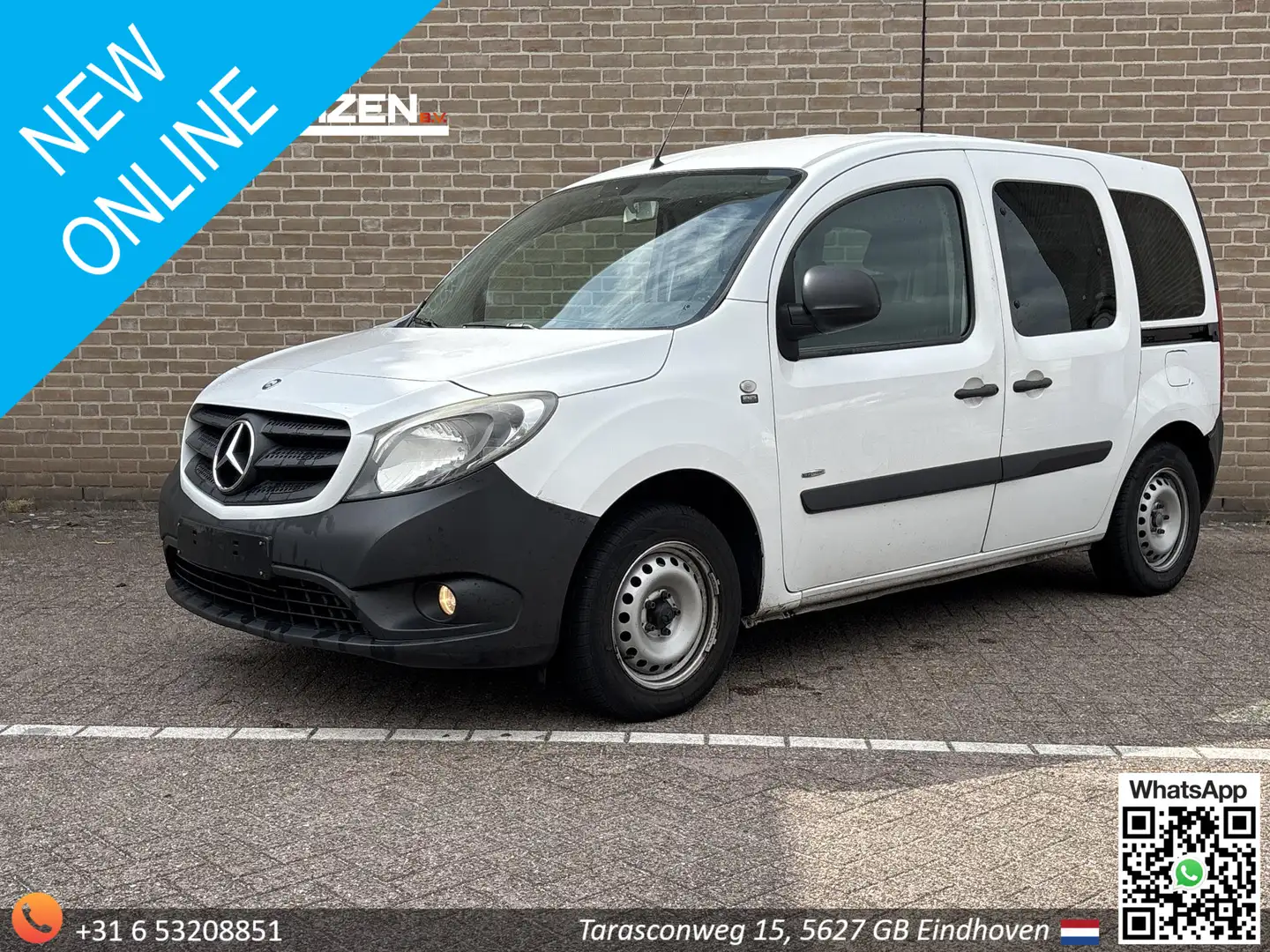 Mercedes-Benz Citan 108 CDI Trend € 5.950 NETTO| Wit - 1