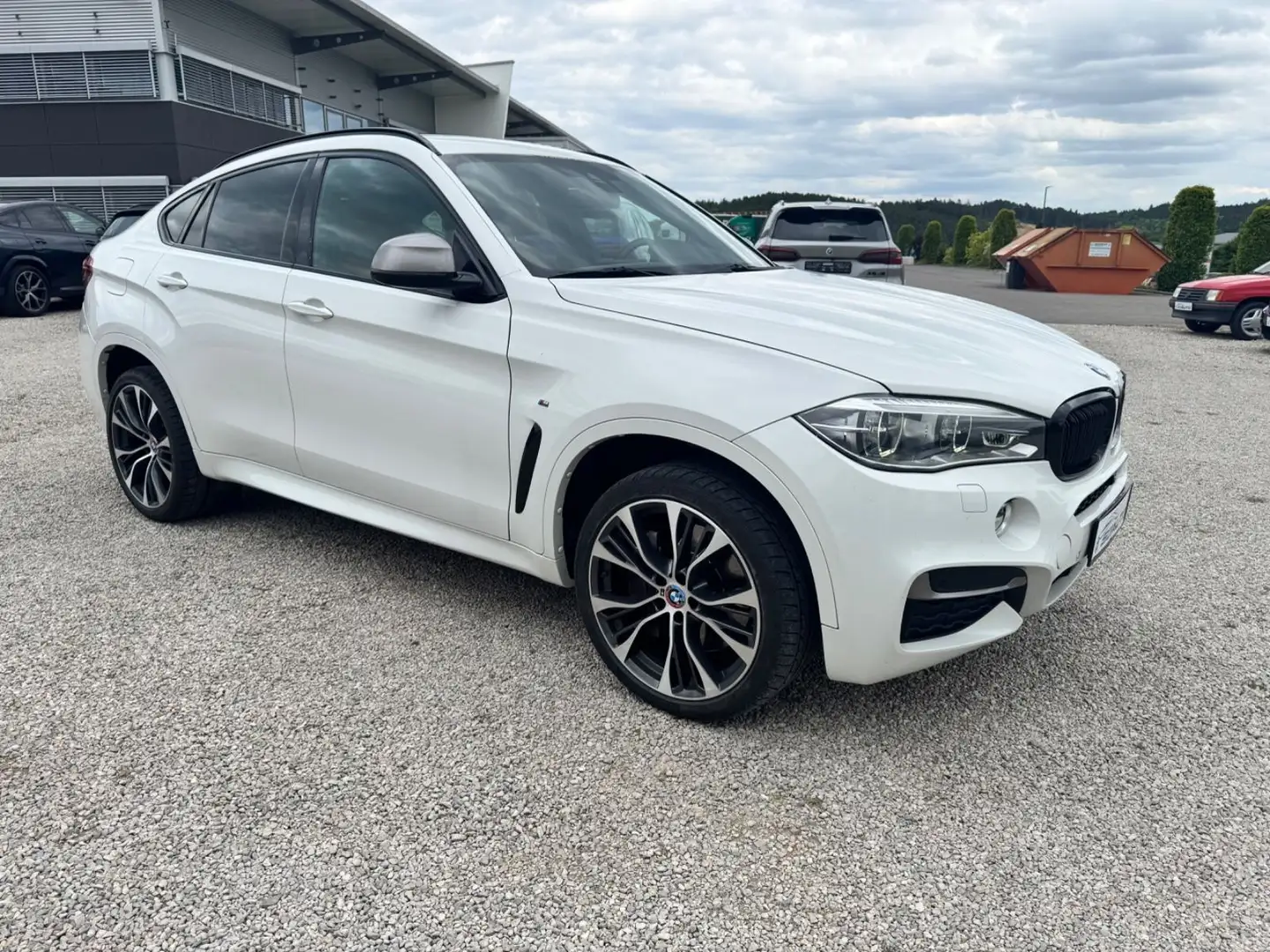 BMW X6 M STZH/Belüftung H/K HUD DriveAssPlus Bianco - 2
