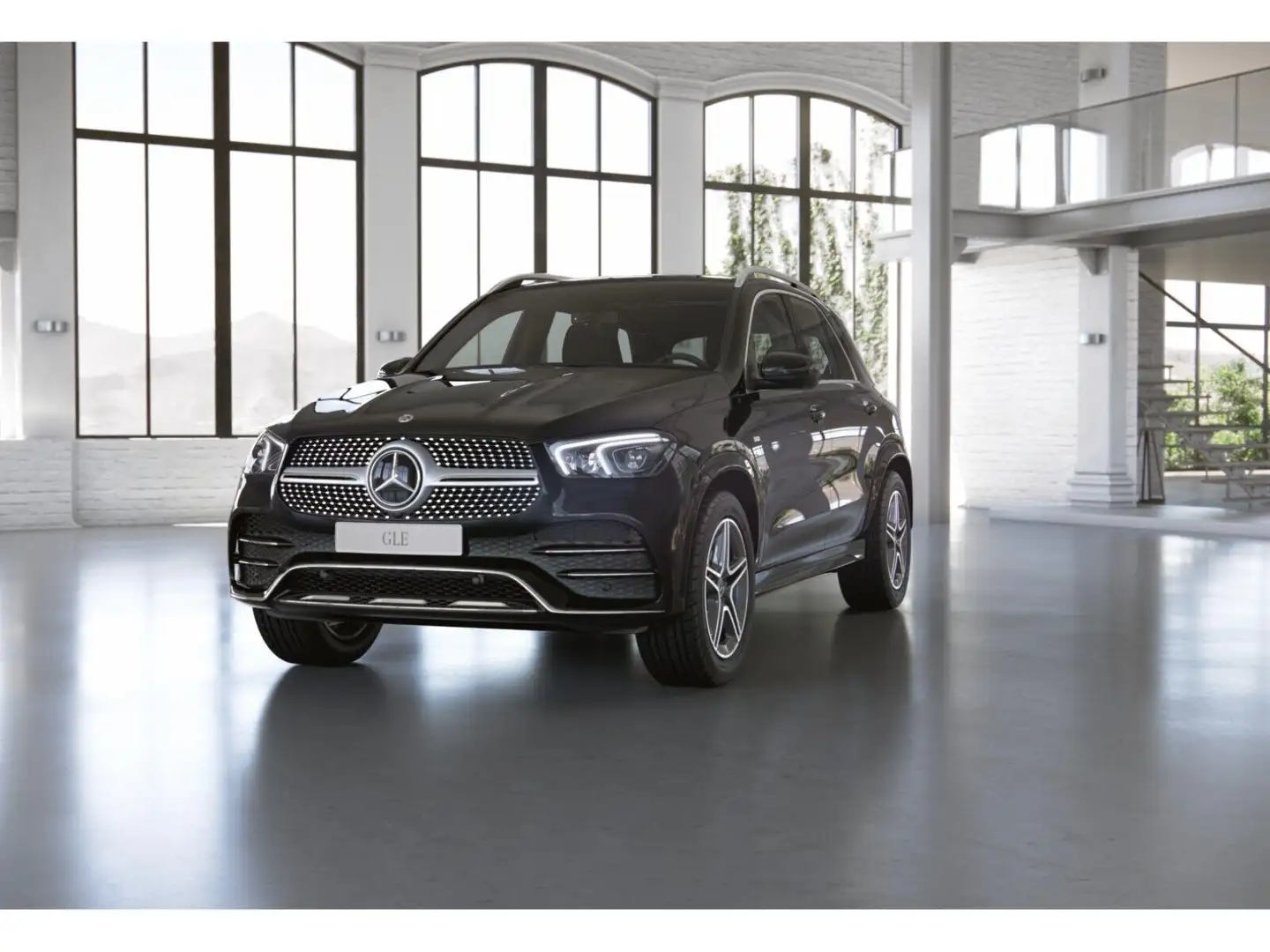 Mercedes-Benz GLE 350 de 4M AMG WIDE 360 DISTR KAMERA PANO PDC Schwarz - 2