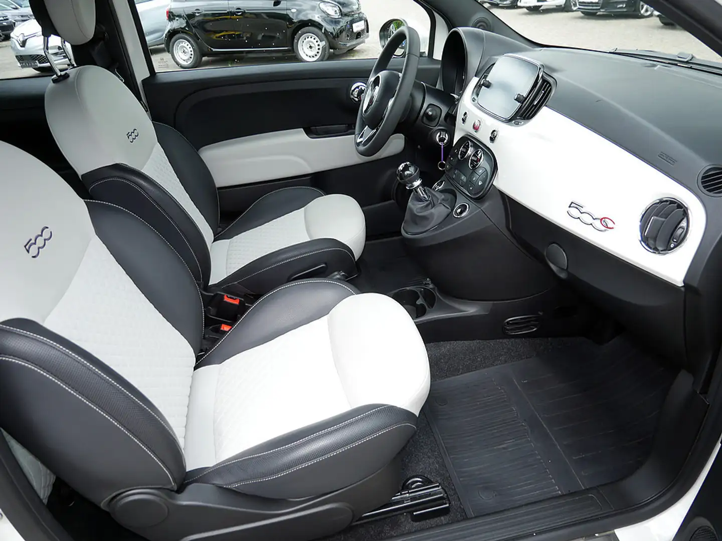 Fiat 500 1.0 DolceVita KLIMAAUTOMATIK NAVI Bianco - 2