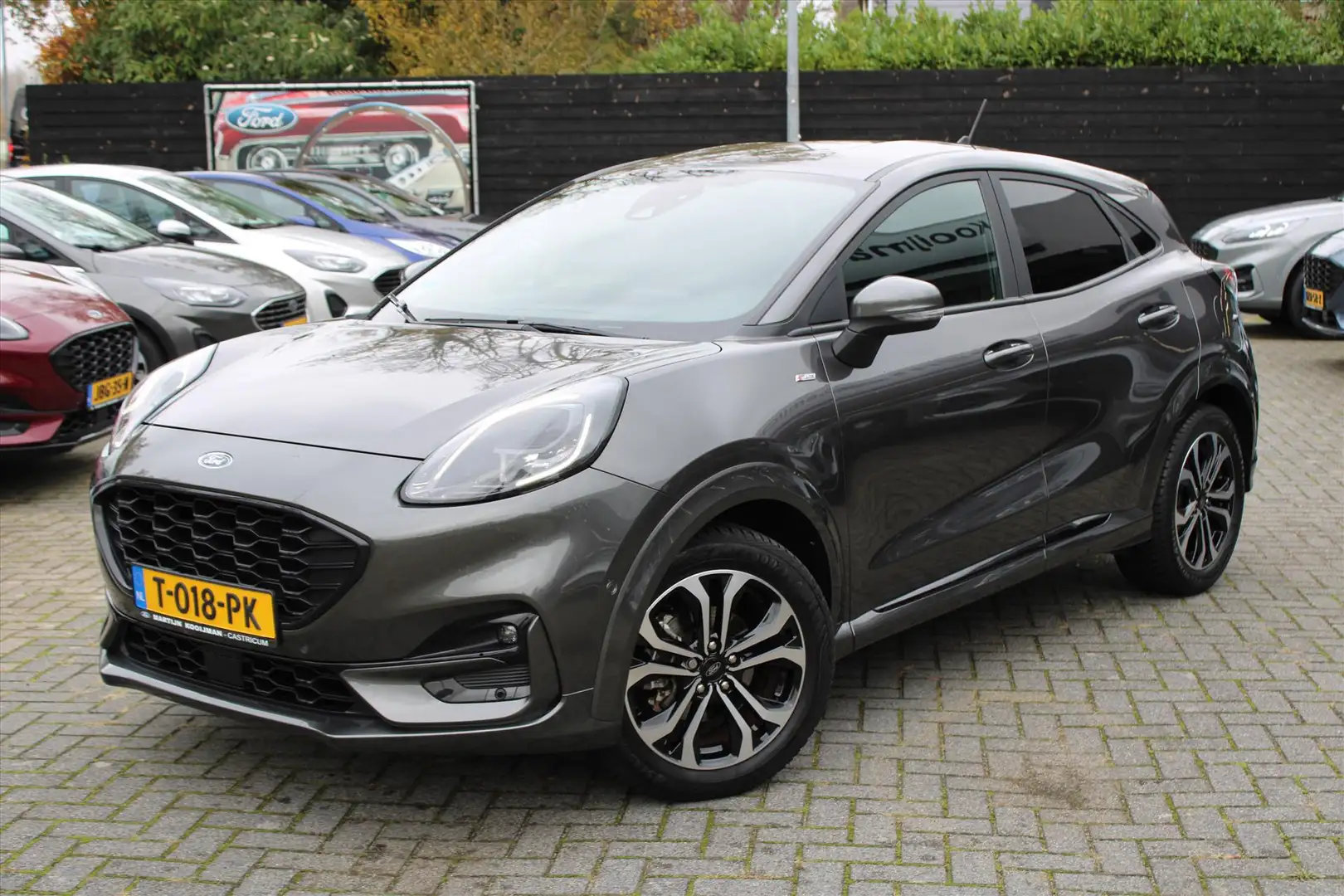 Ford Puma 1.0i Ecoboost Hybrid 125pk Automaat ST-Line, Winte Gris - 2