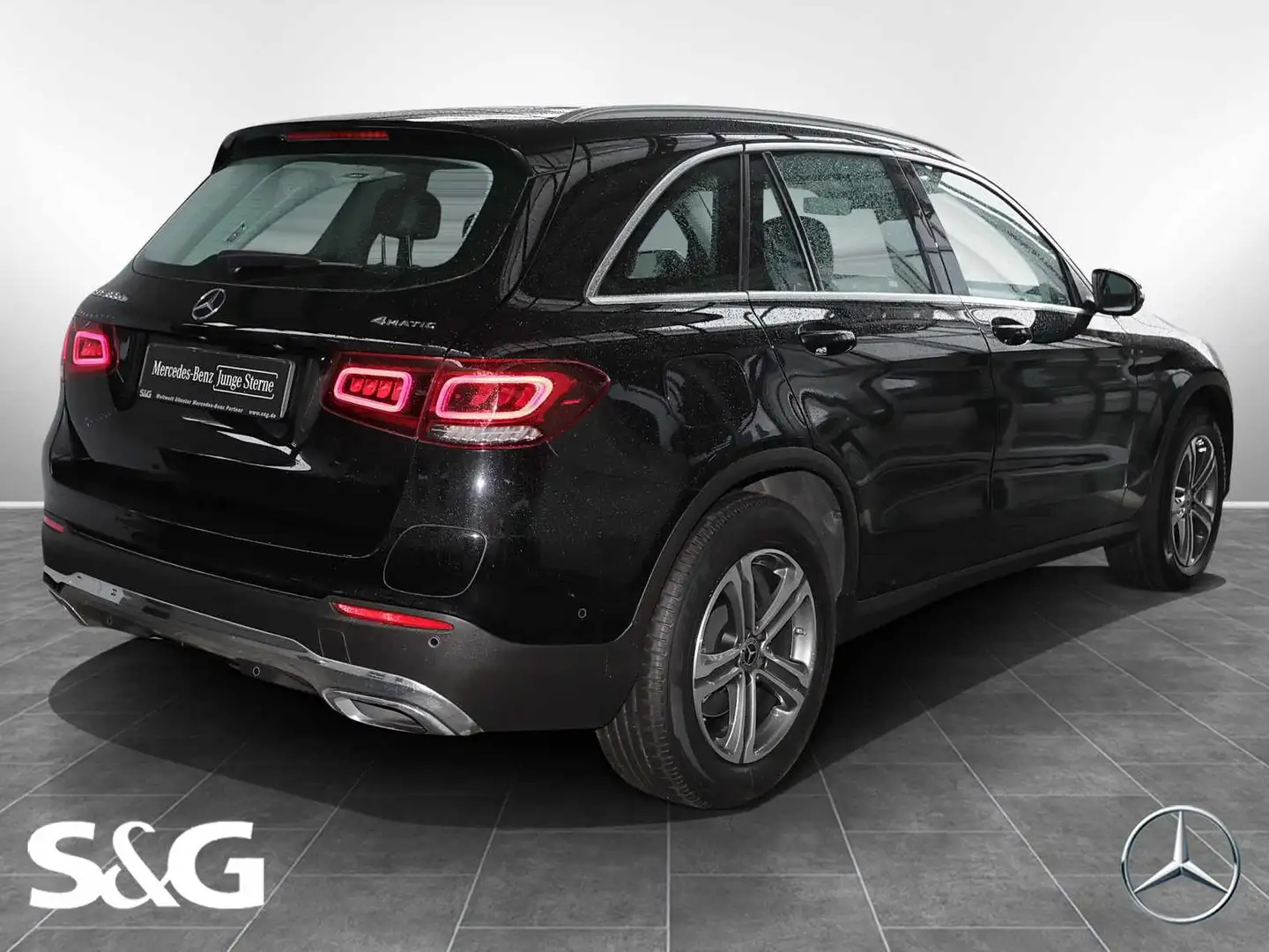 Mercedes-Benz GLC 300 de 4M AHK+KAMERA+18 ZOLL+MEMORY+LEDER Noir - 2