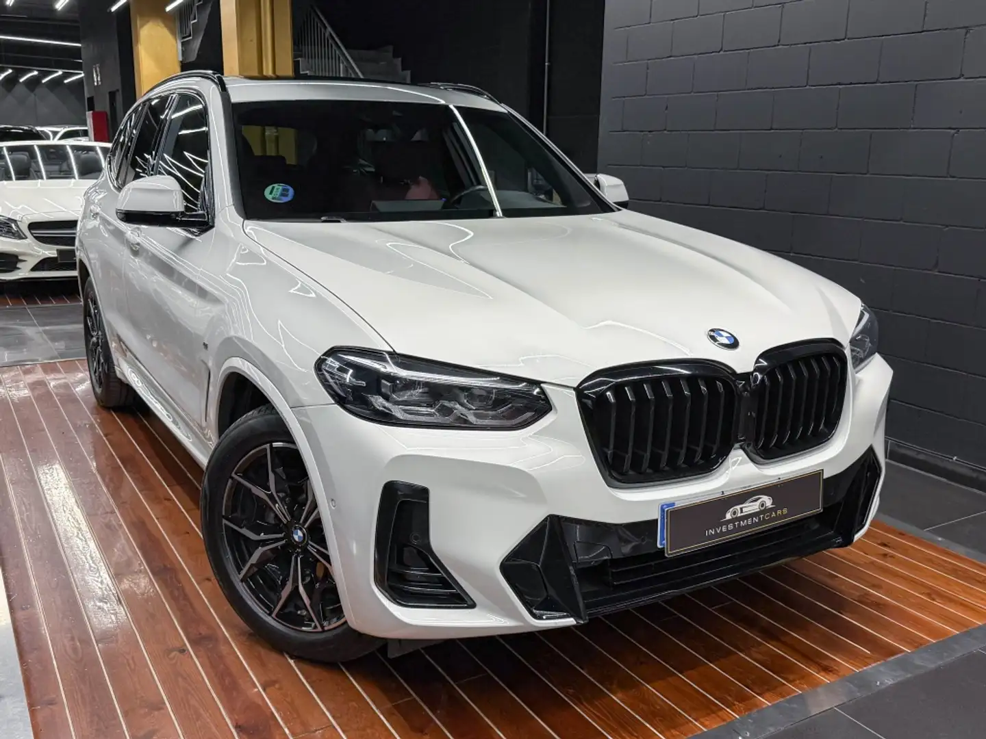 BMW X3 xDrive 30dA xLine M Sport Blanc - 1