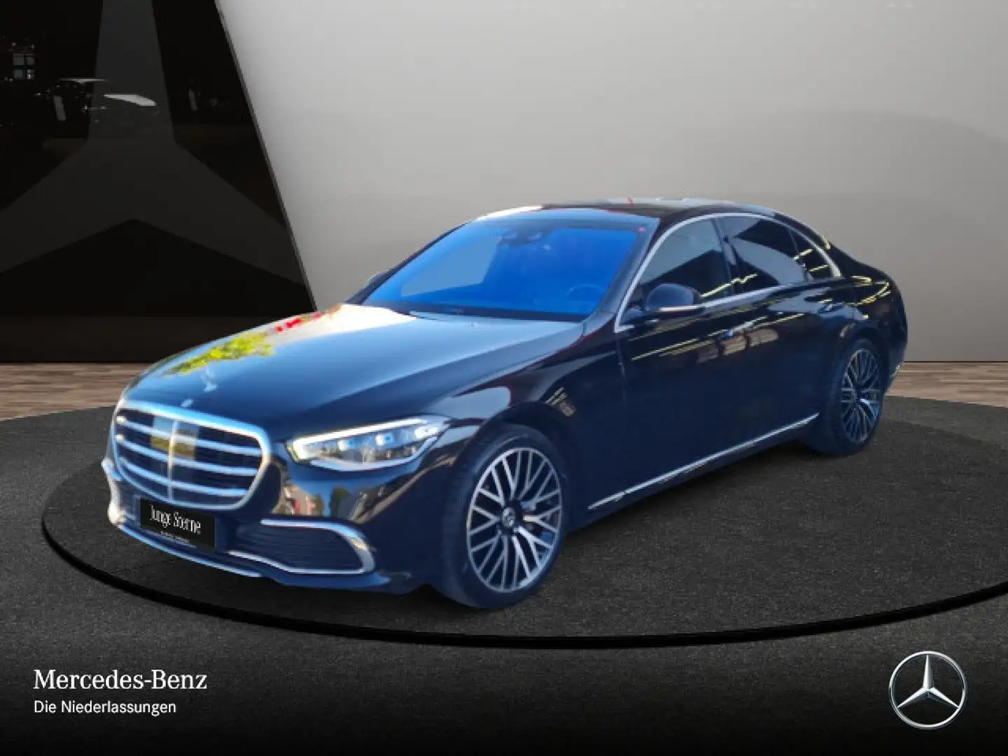 Mercedes-Benz S 400 d 4M PANO+DIGITAL-L+BURMESTER4D+STHZG+20"+3D Schwarz - 2
