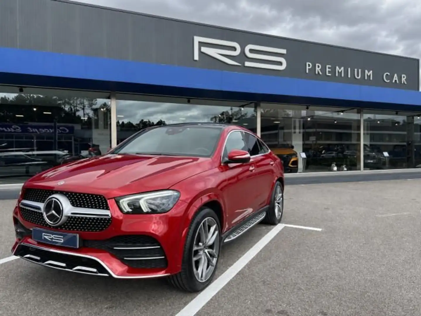 Mercedes-Benz GLE 63 AMG 350d 4Matic Coupé Rojo - 1