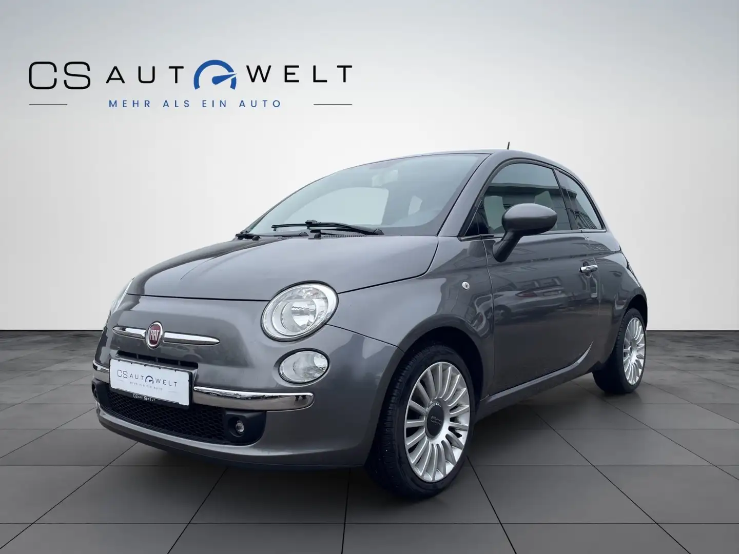 Fiat 500 1.2 Lounge KLIMAAUT./ALU/PANO/TÜV NEU Grau - 1