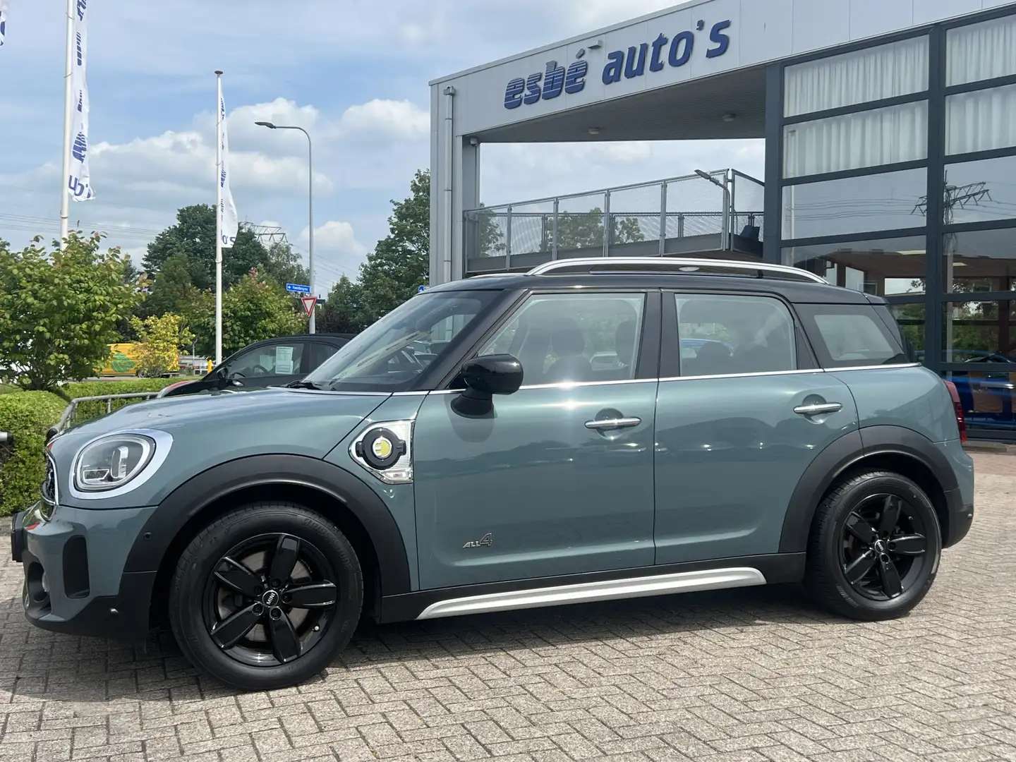 MINI Cooper S Countryman Mini E ALL4 Navigatie Led Koplampen Carplay Stoelv Verde - 2
