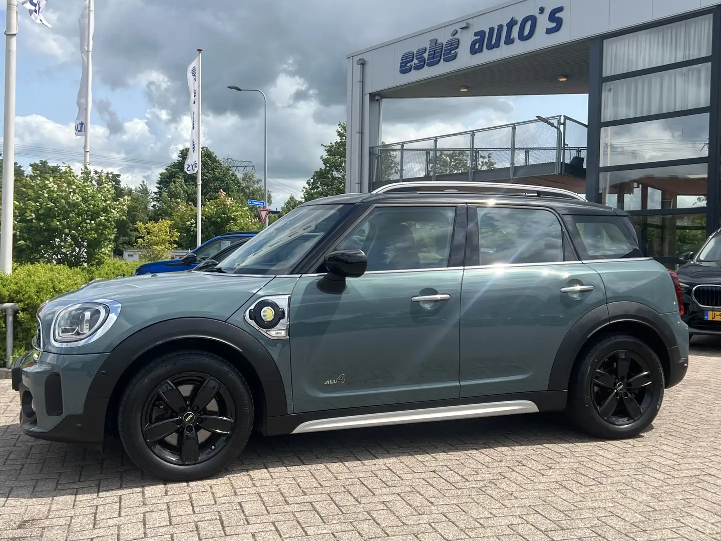 MINI Cooper S Countryman Mini E ALL4 Navigatie Led Koplampen Carplay Stoelv Groen - 2