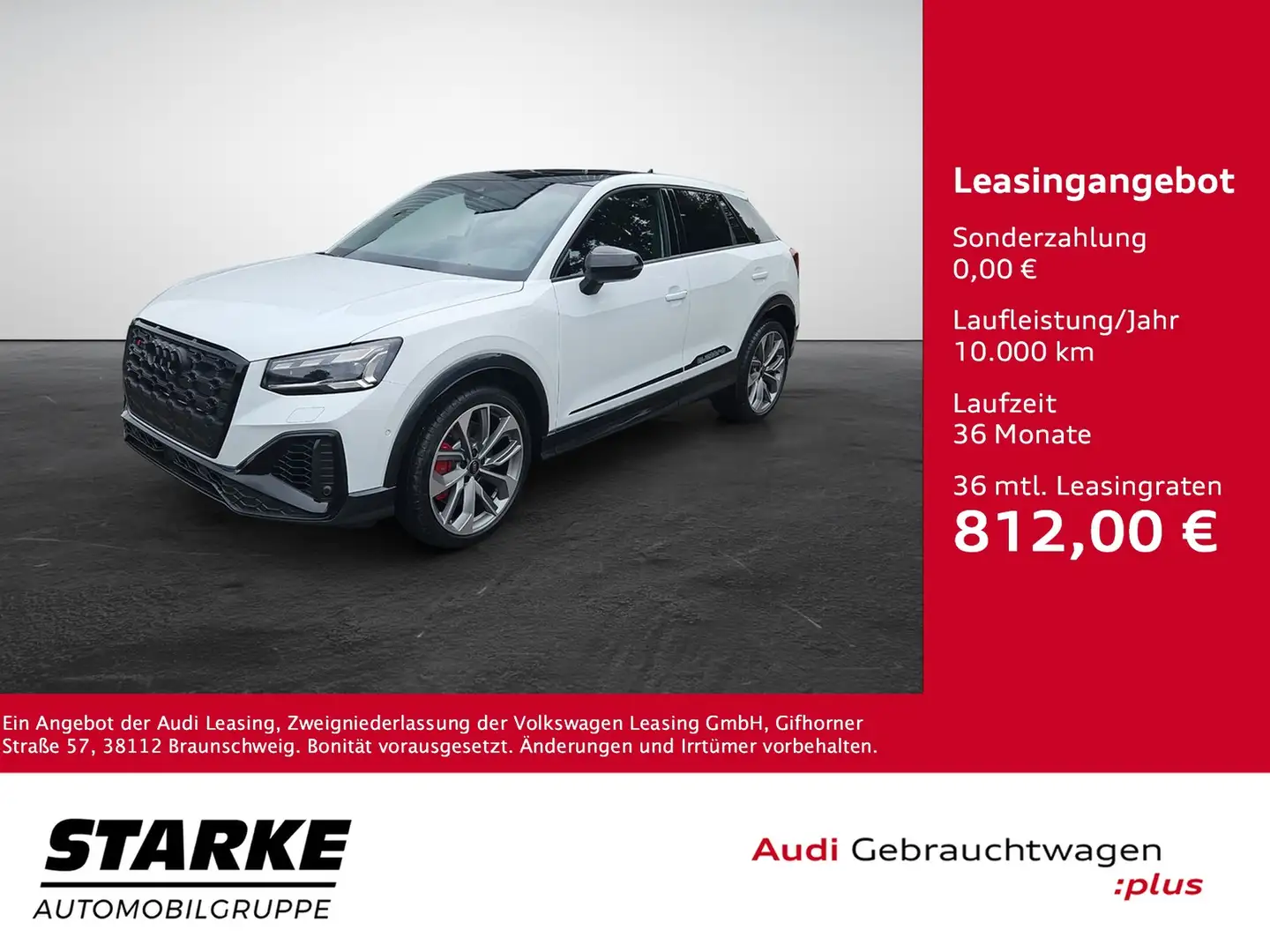 Audi SQ2 TFSI S tronic quattro AHK Matrix Audi Smartphon... Weiß - 1