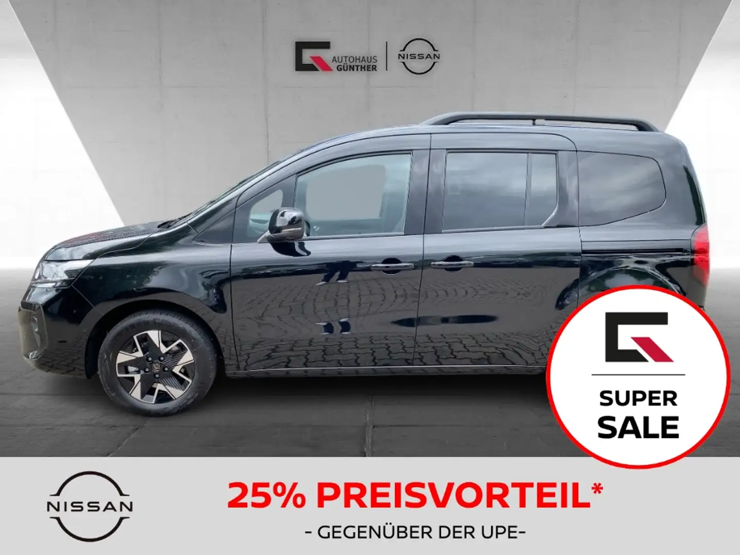 Nissan Townstar TEKNA Kombi EV L1 ProPilot/Winter/CCS Schwarz - 1