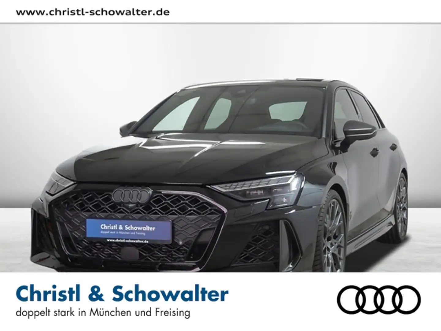 Audi RS3 Sportback TFSI quat. S-tronic Vmax280 MATRIX Zwart - 1