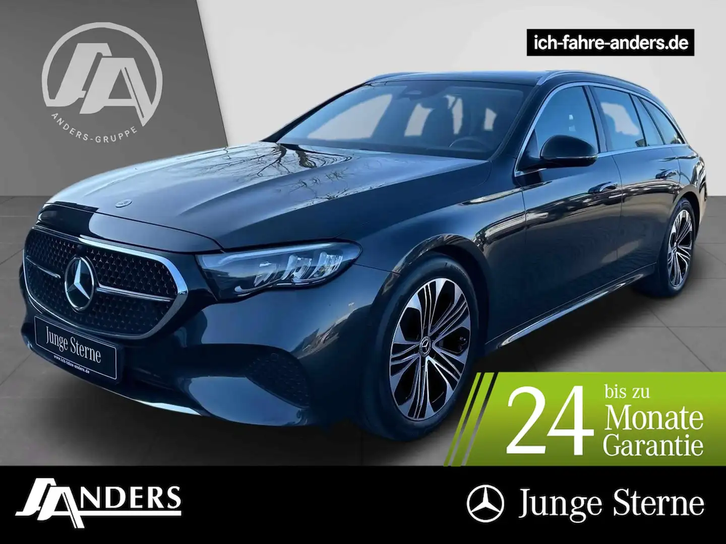 Mercedes-Benz E 220 d T Avantgarde+MBUX+Pano+Distr+AHK+LED Grau - 1