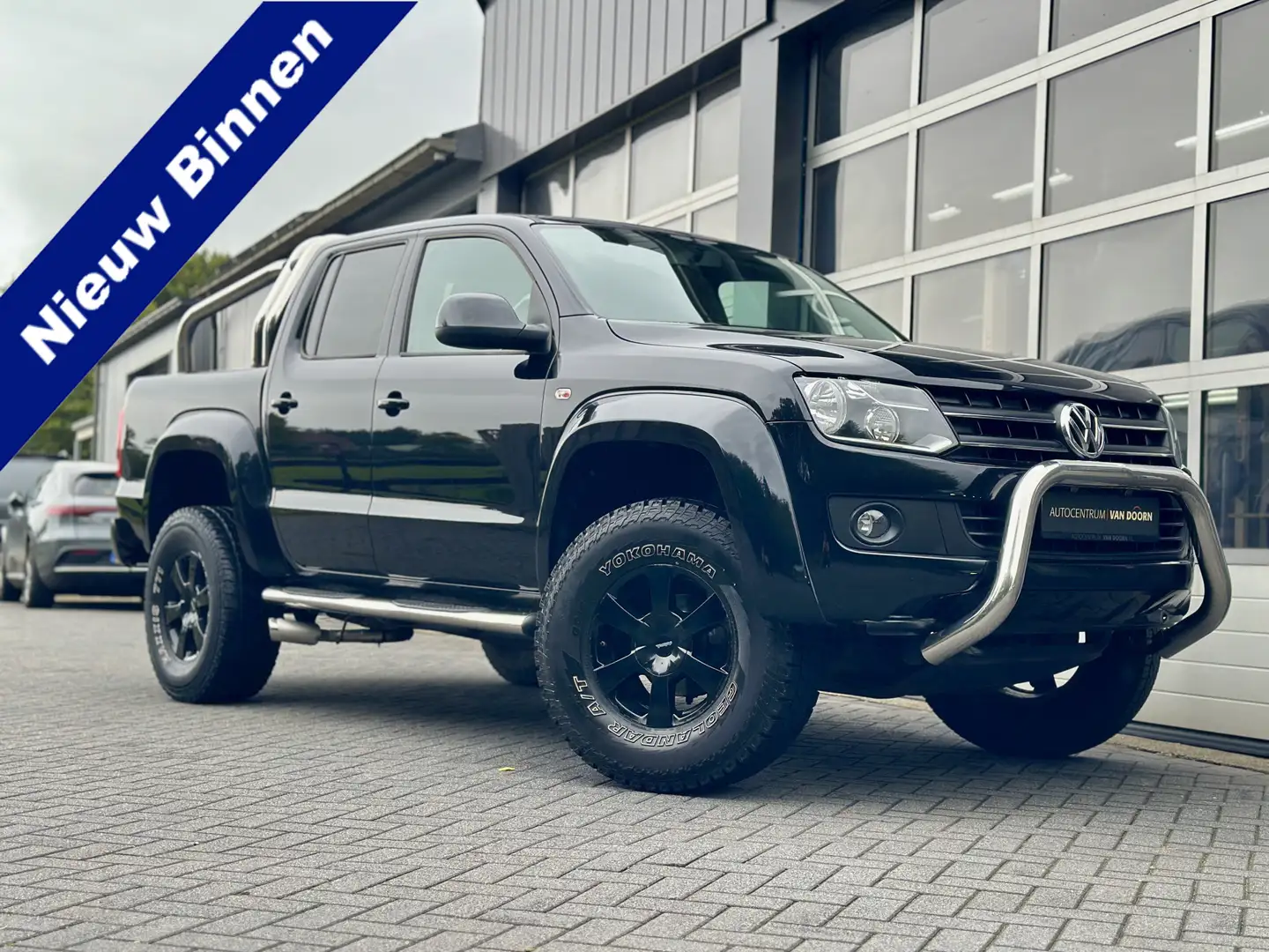 Volkswagen Amarok 2.0 TDI 2.0 TDI 160pk | 4Motion | Trekhaak | 2 -zi Zwart - 1