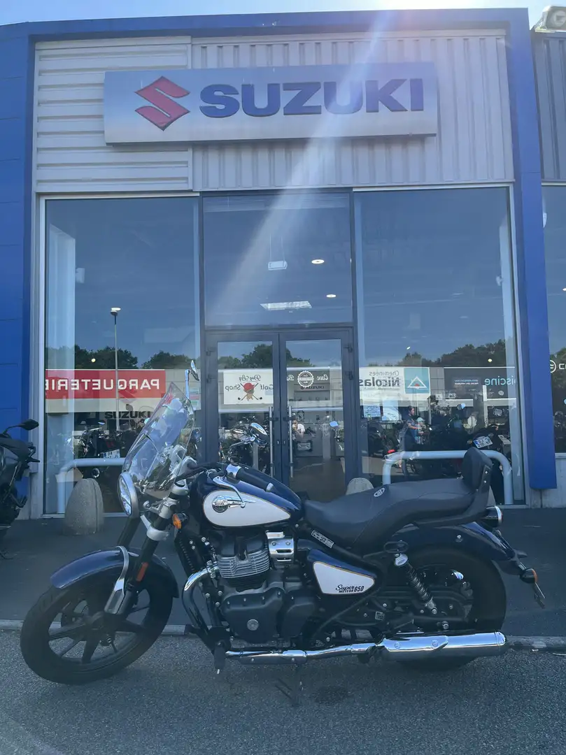 Royal Enfield Super Meteor 650 Blu/Azzurro - 1