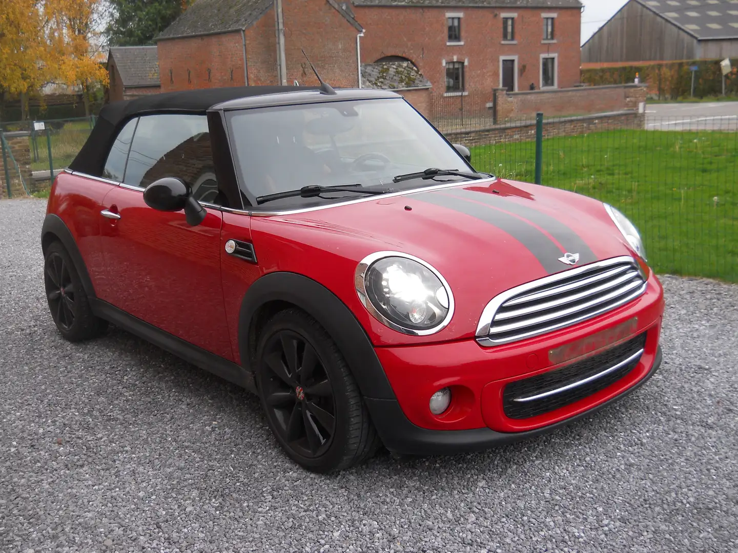 MINI Cooper C Cabrio mini cooper 1600 diesel Roşu - 2