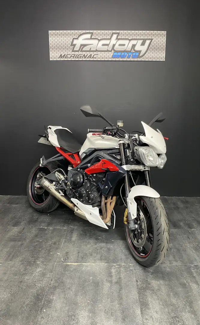Triumph Street Triple 675 Fehér - 2