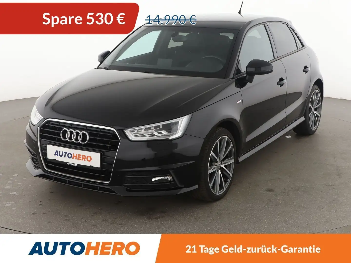 Audi A1 1.6 TDI Sport*XENON*TEMPO*PDC*SHZ*KLIMA*GARANTIE* Schwarz - 1