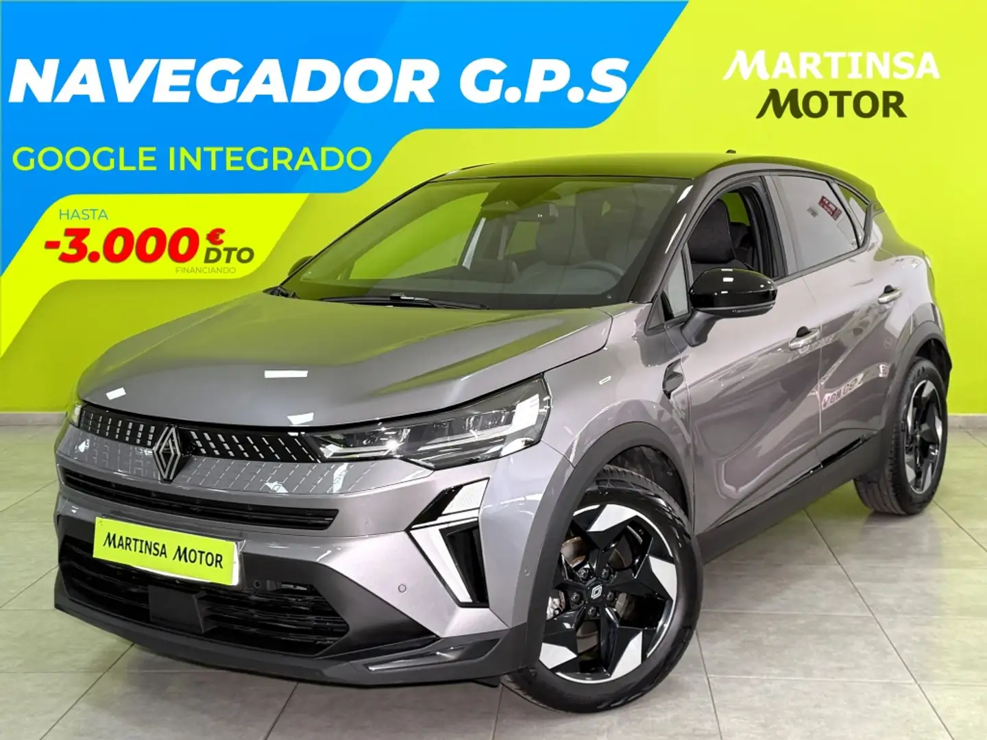 Renault Captur TCe Techno 85kW Gris - 1