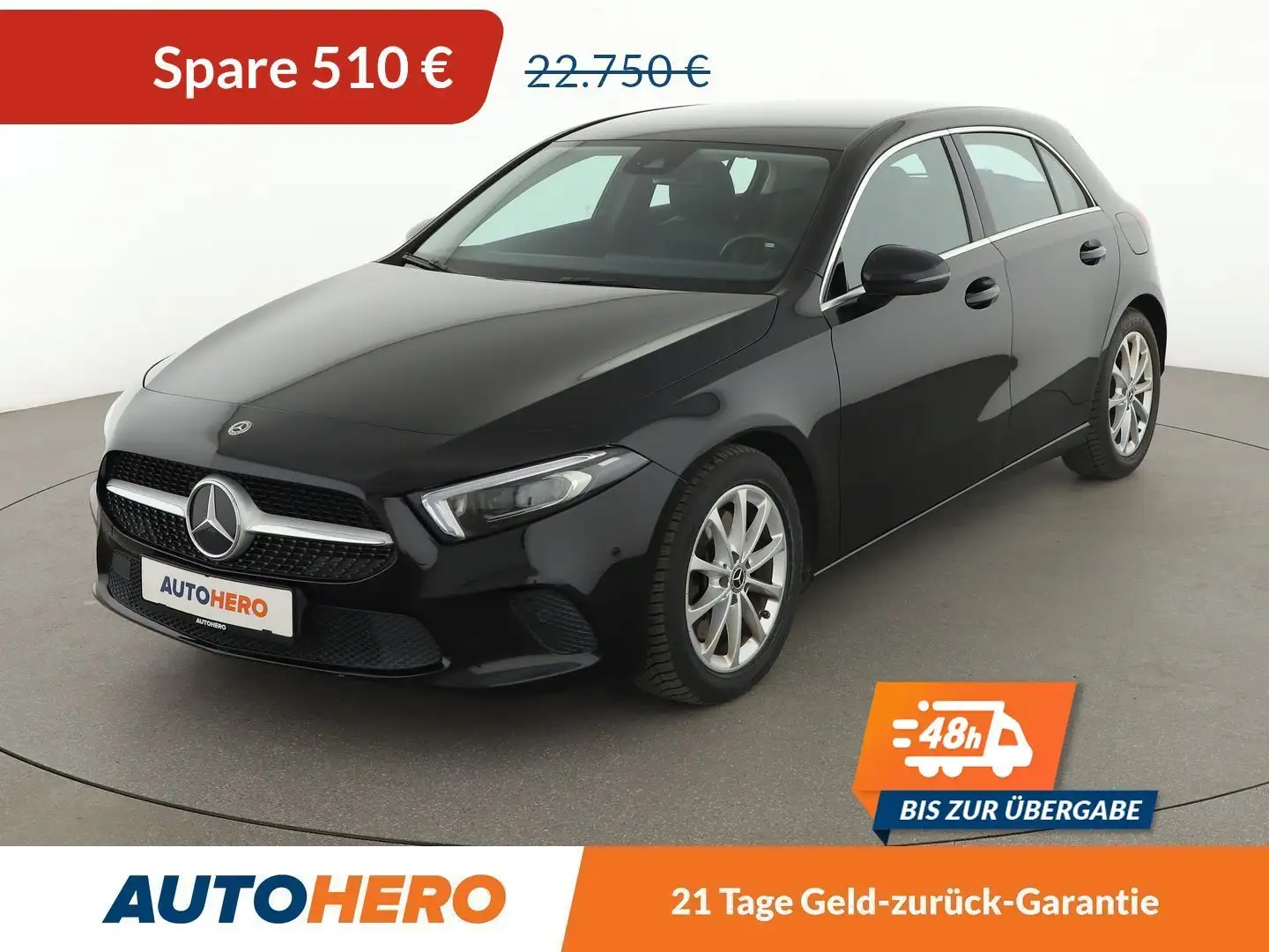 Mercedes-Benz A 250 Aut.*LED*NAVI*TEMPO*PDC*SHZ*KLIMA*GARANTIE* Schwarz - 1