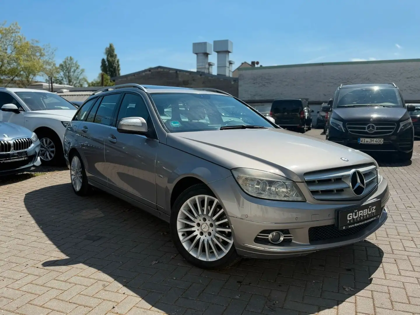 Mercedes-Benz C 220 T CDI Avantgarde Navi*Leder*el.Heckklappe Argent - 2
