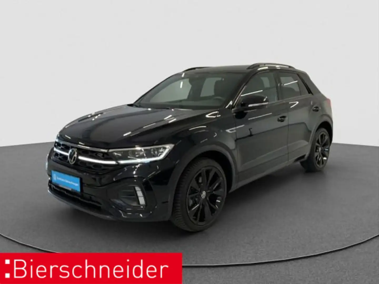Volkswagen T-Roc 1.5 TSI DSG R-Line 19 AHK BEATS PANO MATRI Schwarz - 1