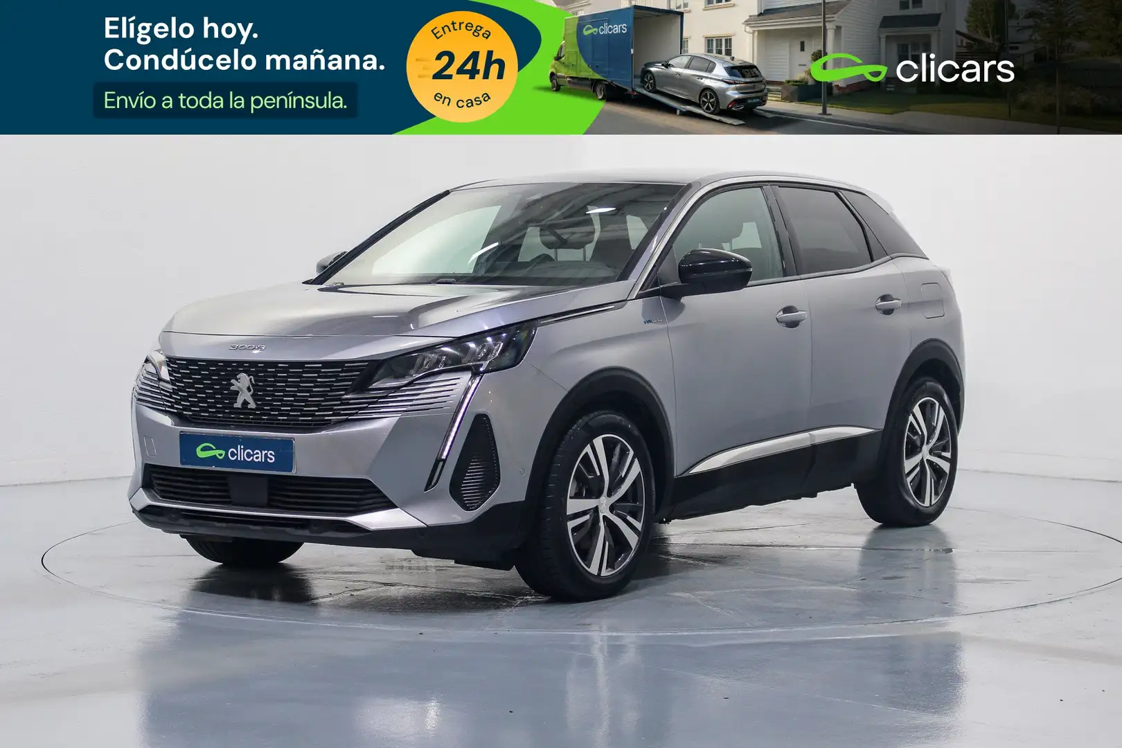 Peugeot 3008 HYB PHEV 180 Allure Pack e-EAT8 Plateado - 1