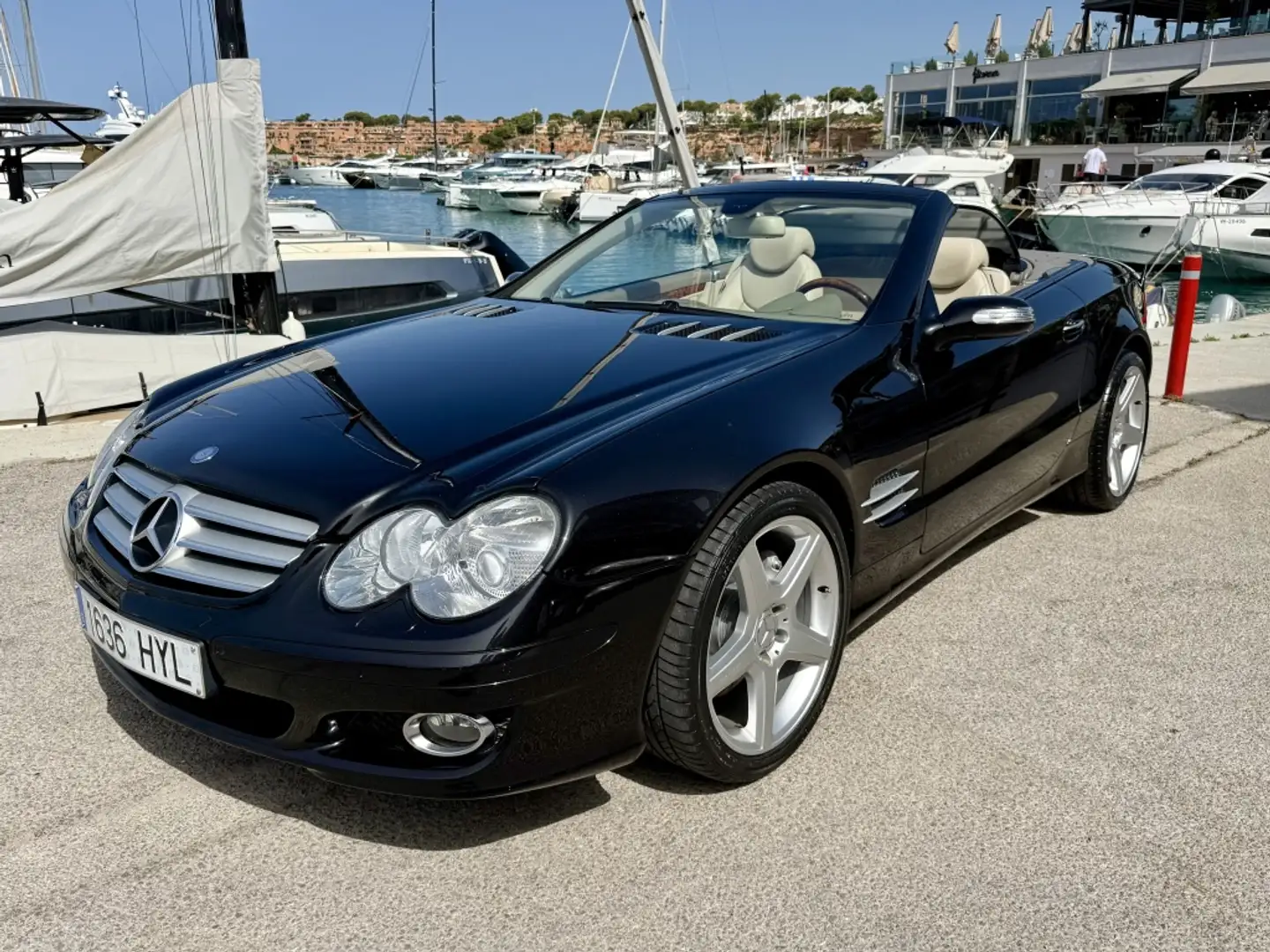 Mercedes-Benz SL 500 Aut. Negro - 2