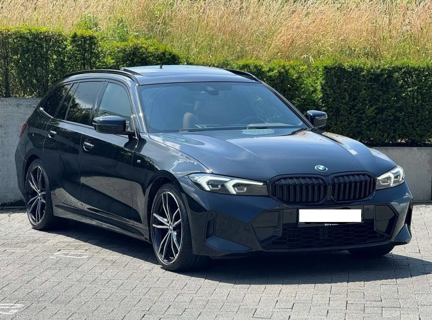 BMW 316 dA Touring M Sport * Pano * GARANTIE BMW 3 ANS Noir - 1