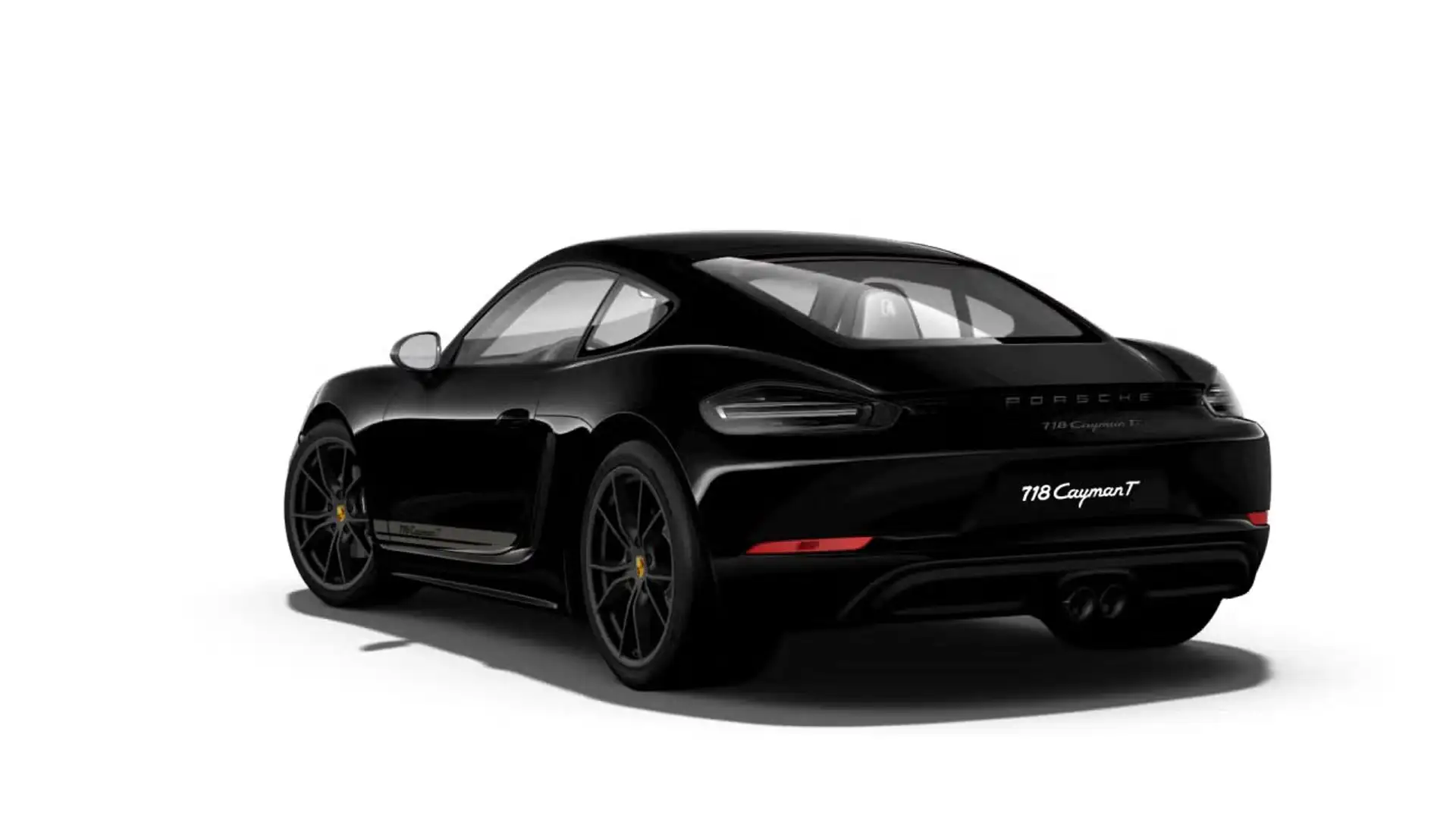 Porsche 718 Cayman T | SportChrono +Exh | LED | 64L | Carplay Černá - 2