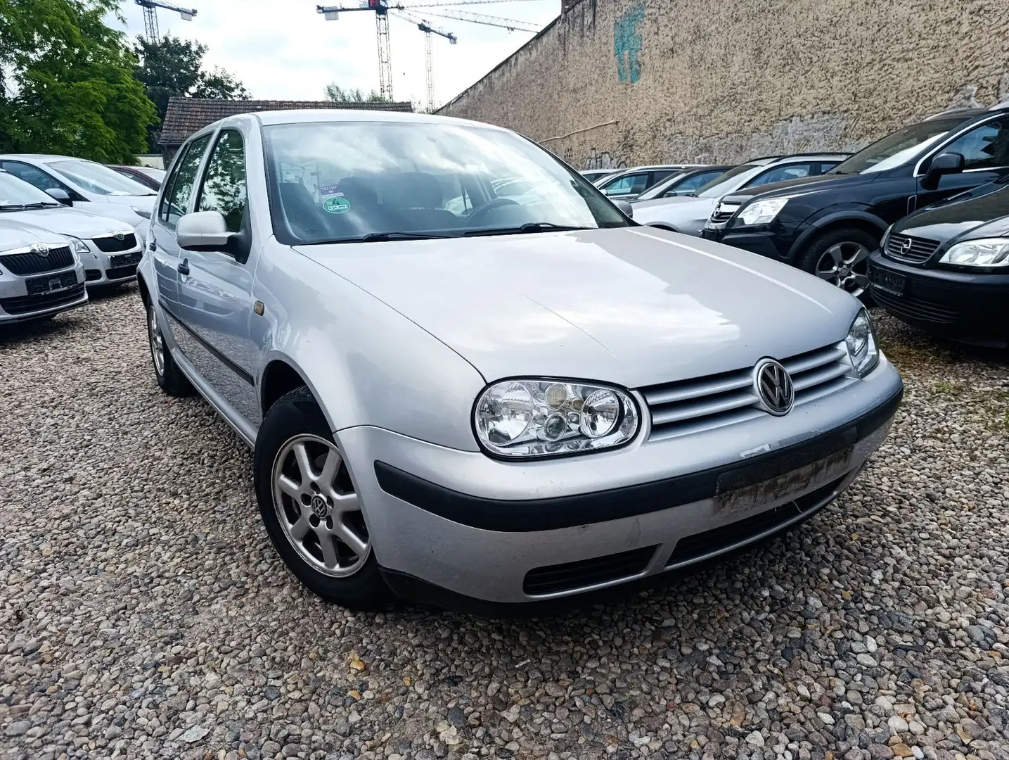 Volkswagen Golf -KLIMA-ELFH-118TKM-TÜV 02/2027 Zilver - 1