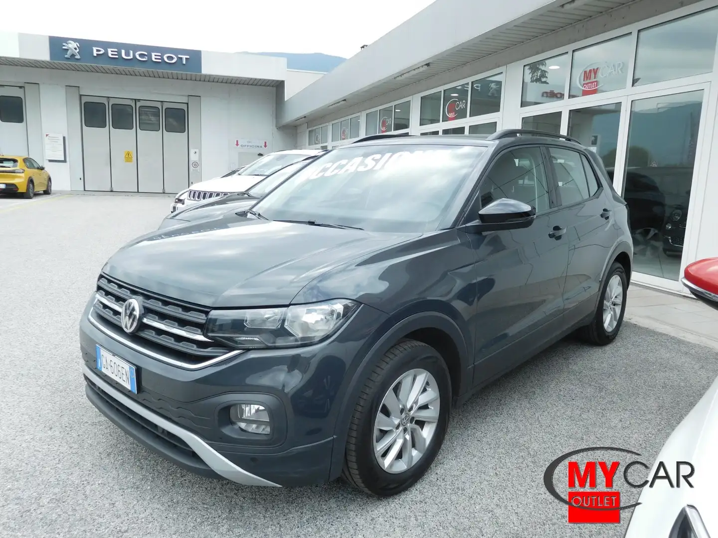 Volkswagen T-Cross 1.0 TSI Style BMT 95cv Grigio - 1