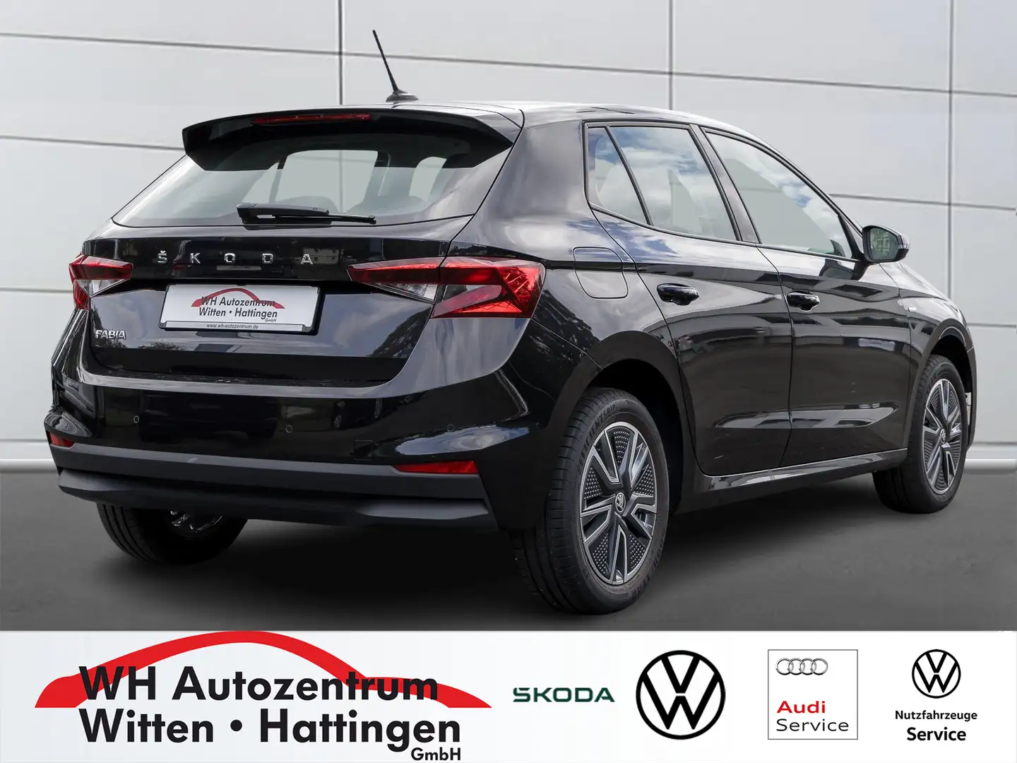 Skoda Fabia 1.0 Tour NAVI LED GRA LANE-ASSIST SITZHZG Schwarz - 2