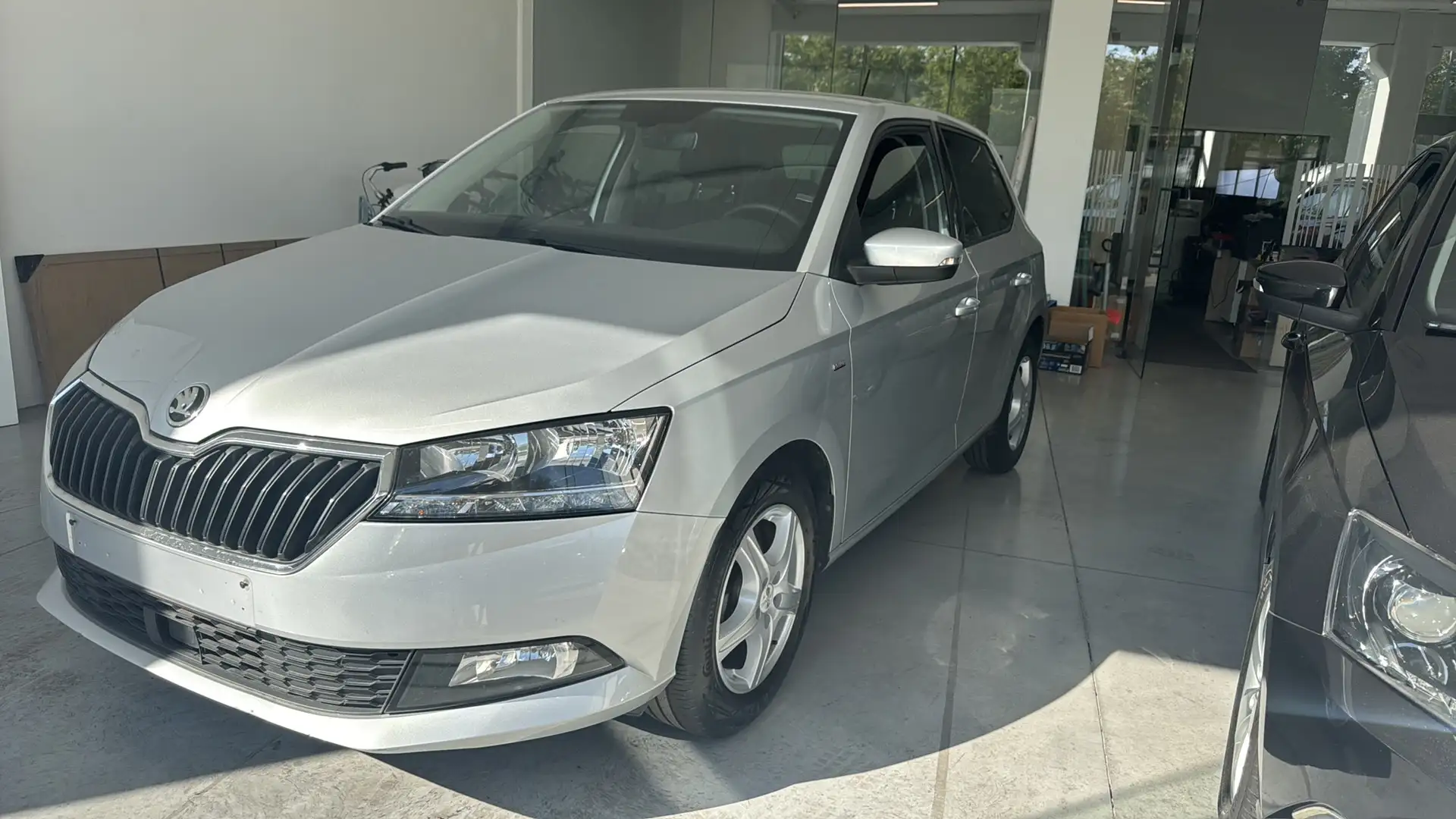 Skoda Fabia 1.0i Active Zilver - 2