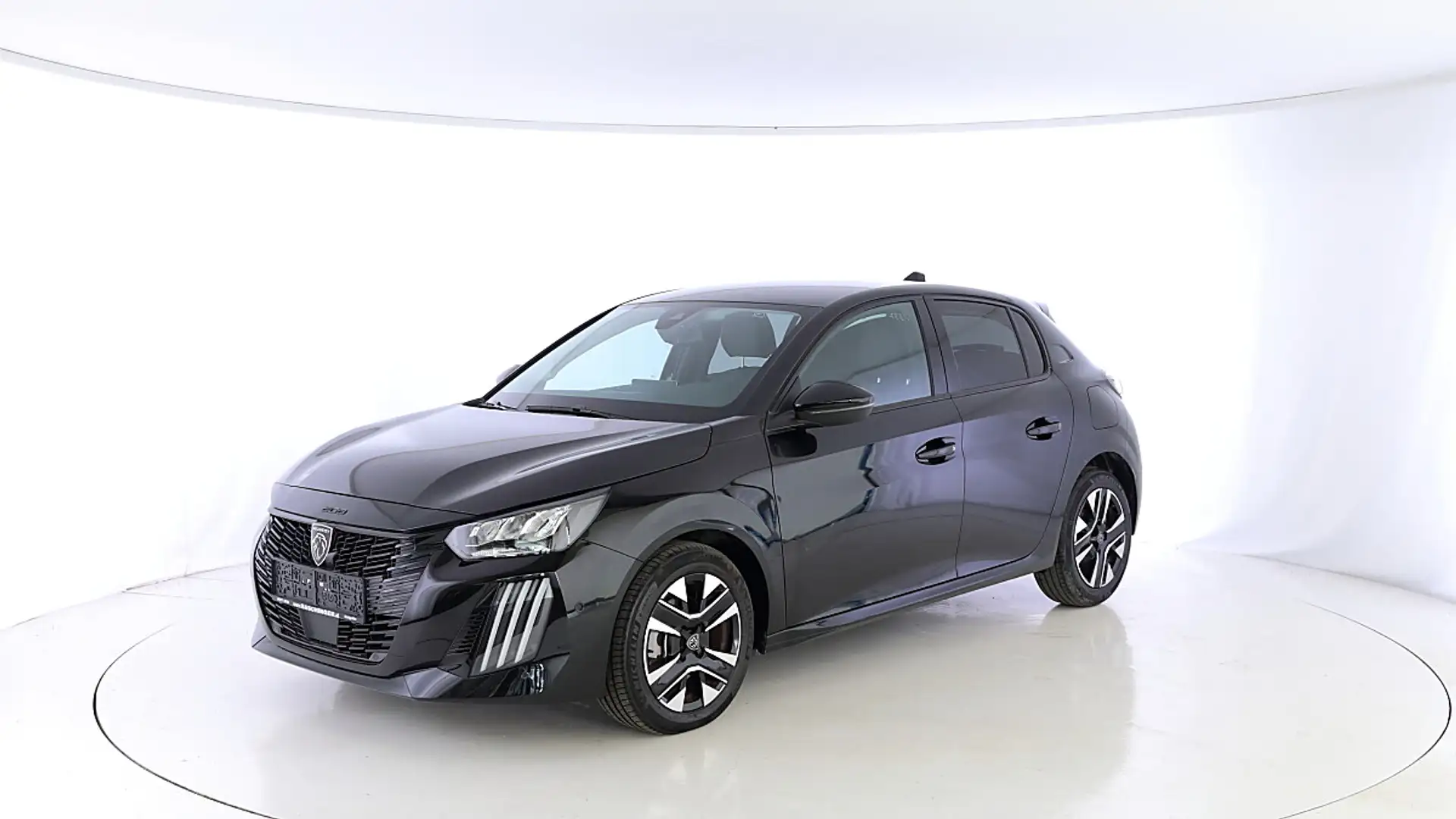 Peugeot 208 PureTech 100 S&S BVM6 Allure Schwarz - 1