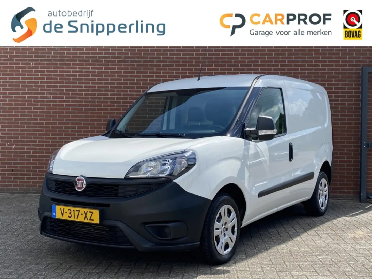 Fiat Doblo 1.6 105pk MJ L1H1 Pro-Edition NAV TREK-H CRUISE 3- Wit - 1