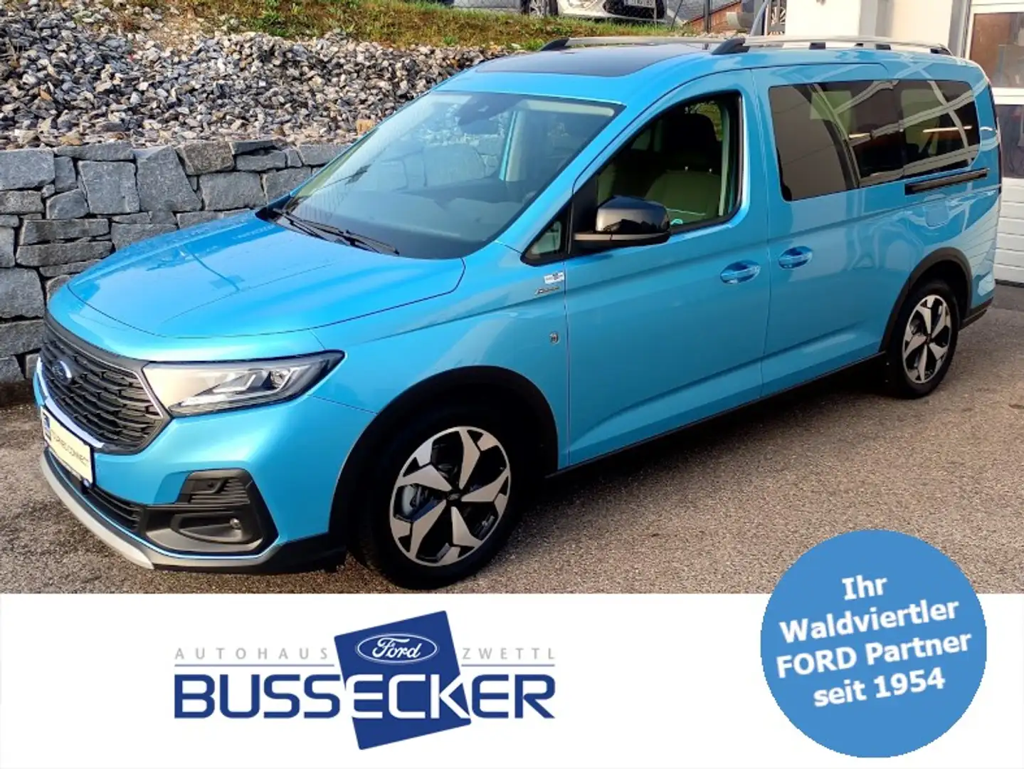 Ford Grand Tourneo Connect 2,0 EcoBlue L2 Active Aut. Blau - 1
