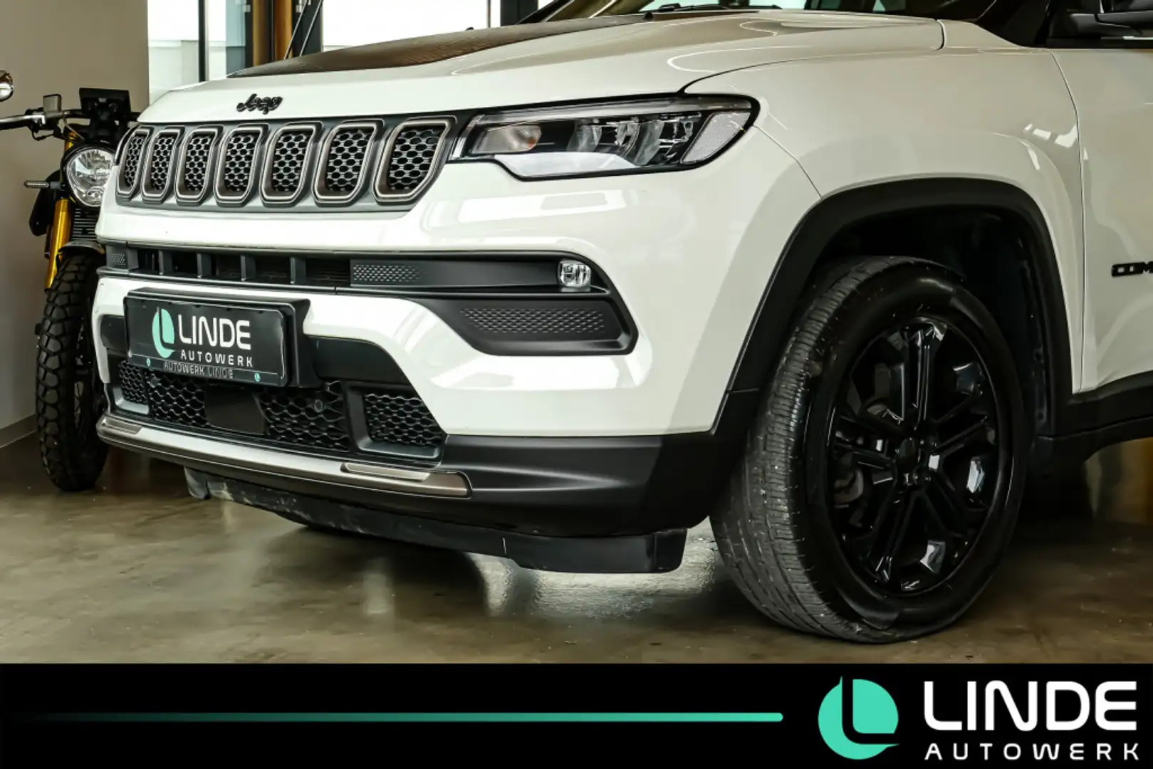 Jeep Compass Limited Plug-In Hybrid 4WD |NAVI|CARPLAY Weiß - 2