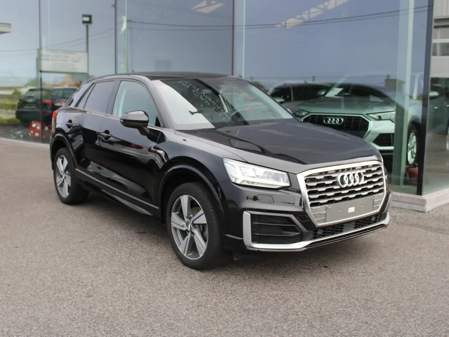 Audi Q2 Q2 30 TFSI S-LINE SPORT EDITION-LEDER-NAVI-ALU V Noir - 1