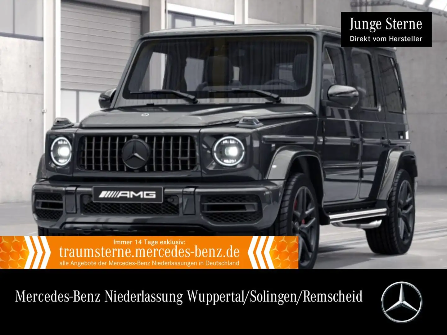 Mercedes-Benz G 63 AMG G 63 NIGHT+DRIVERS+GSD+360+AHK+MULTIBEAM+STHZG+21" Grau - 1