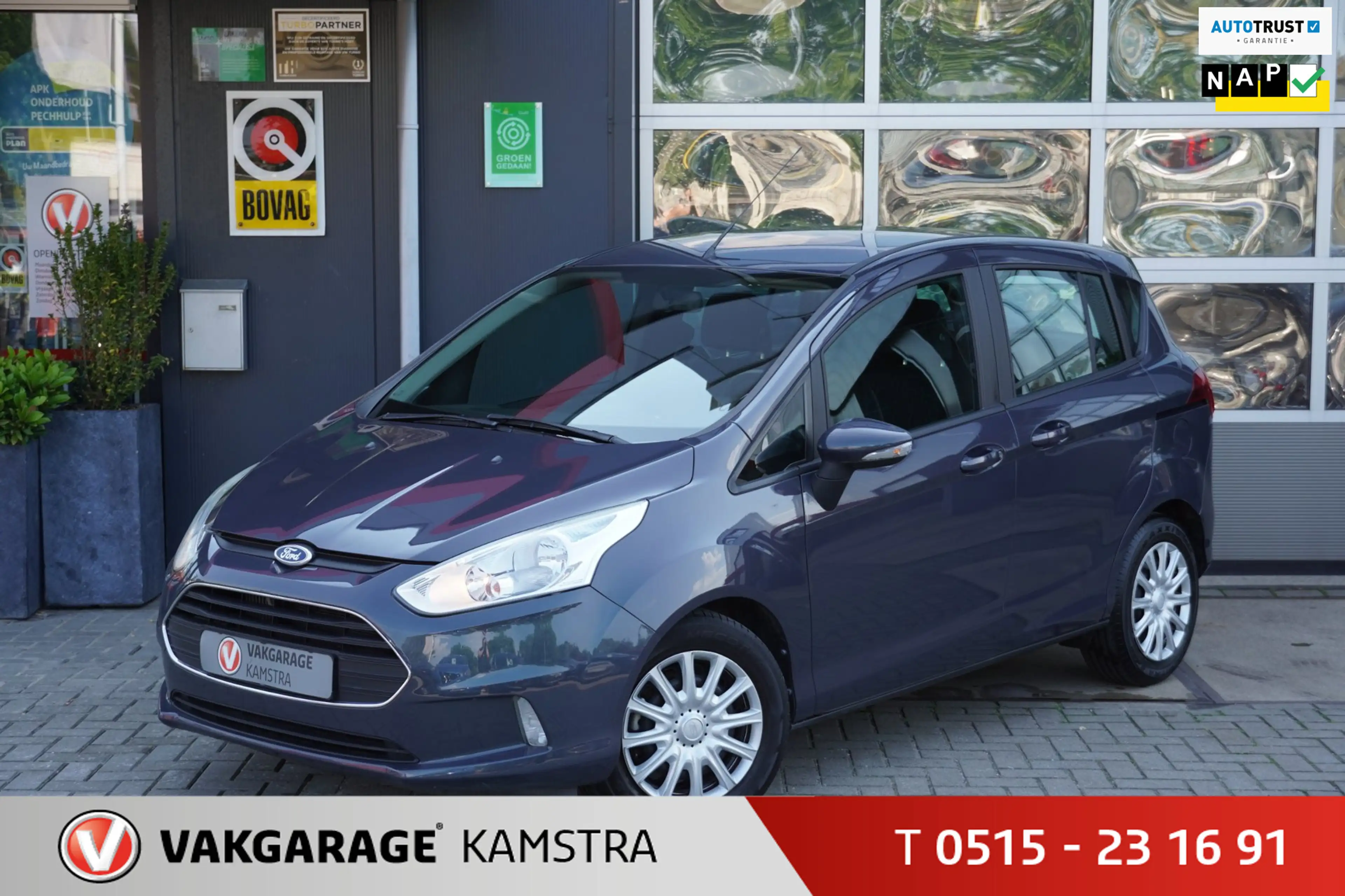 Ford B-Max 1.0 EcoBoost Style NAP Airco/Cruise/Trekhaak