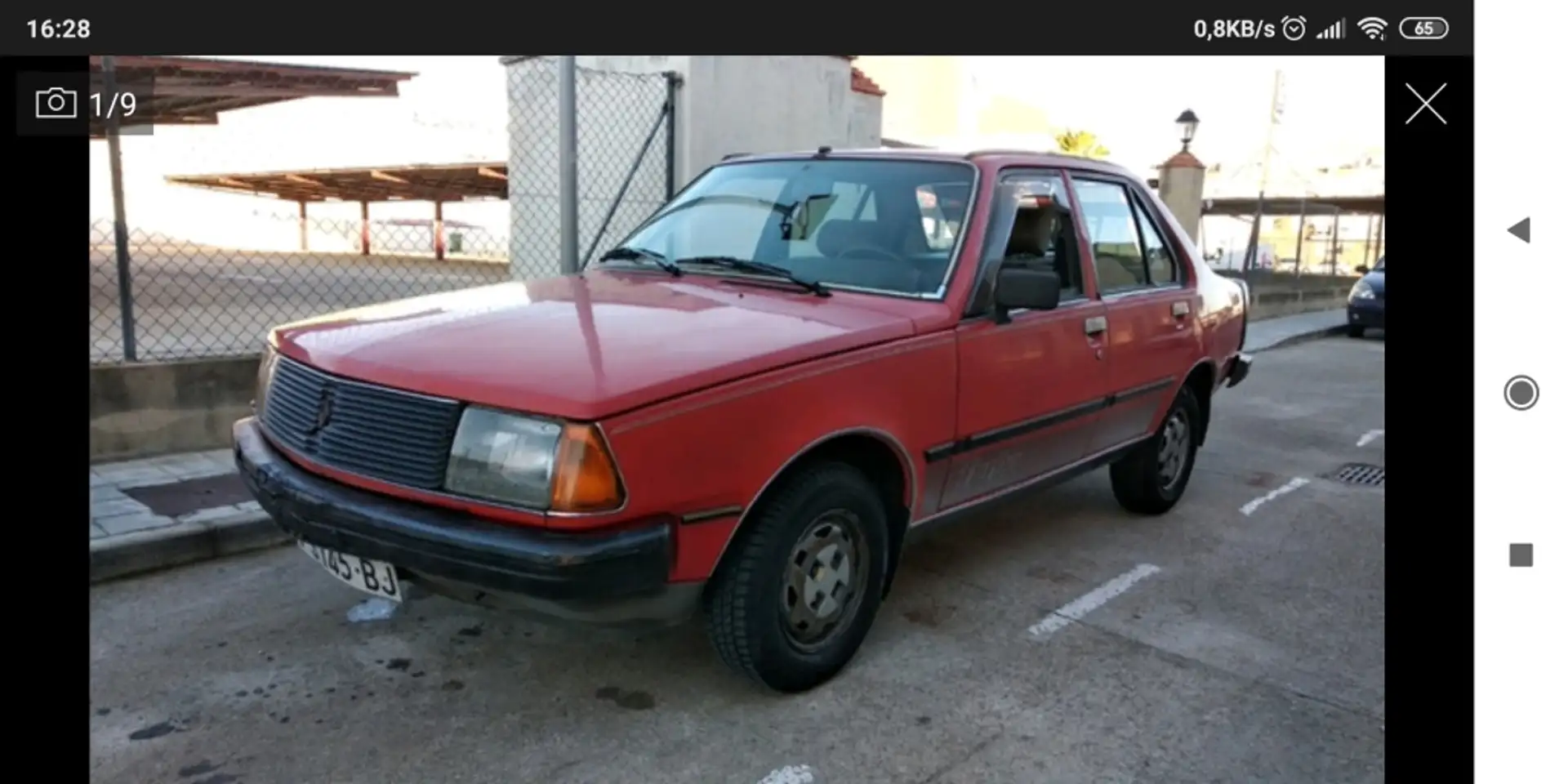 Renault R 18 Berlina Manual de 5 Puertas Roşu - 1