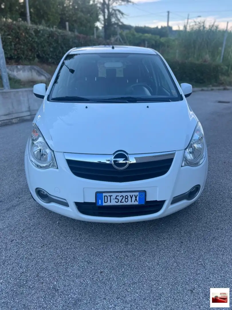 Opel Agila 1.0 12V 65CV Bianco - 1