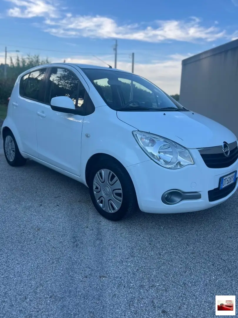 Opel Agila 1.0 12V 65CV Bianco - 2