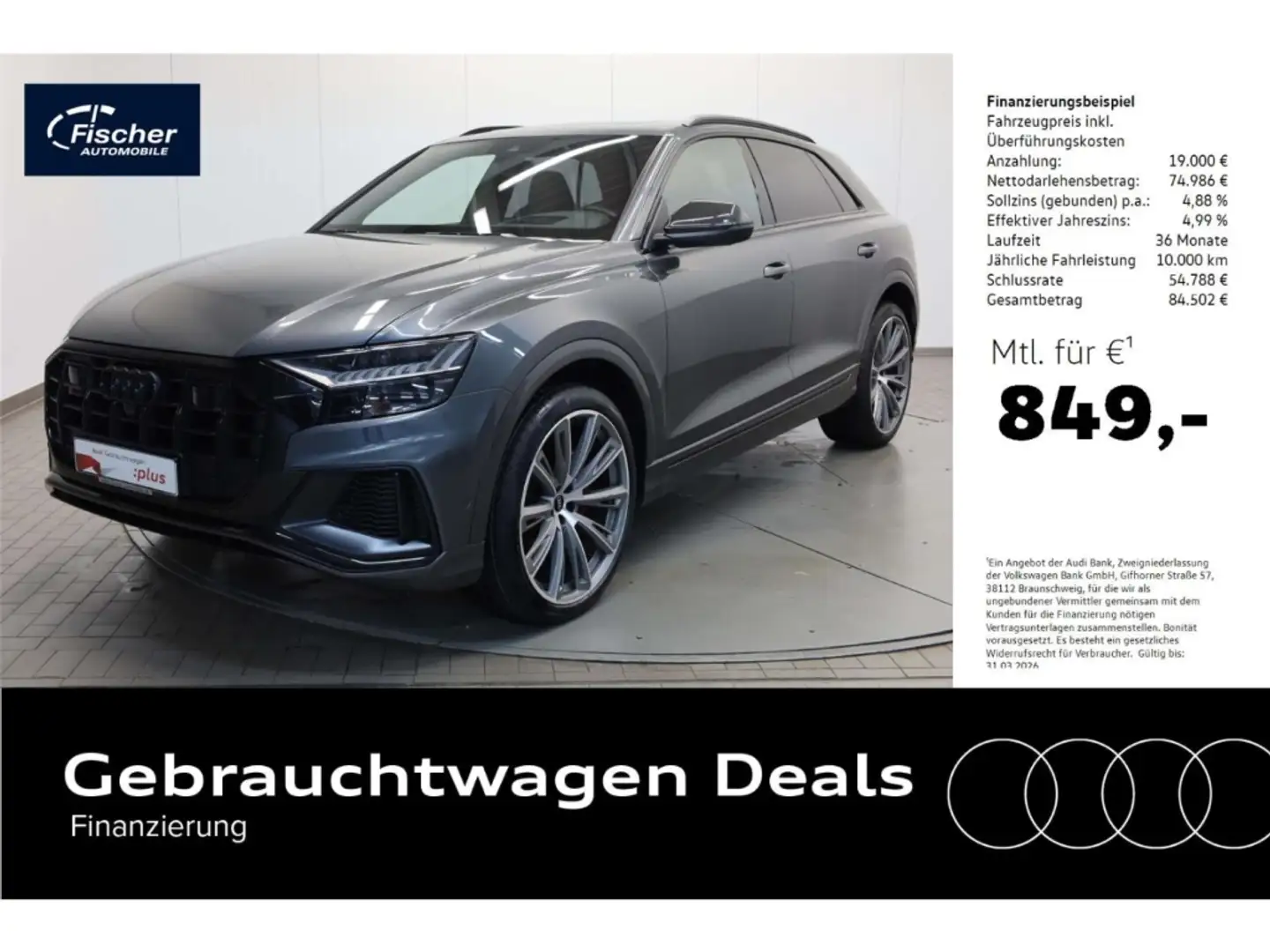 Audi SQ8 TFSI quattro Grau - 1