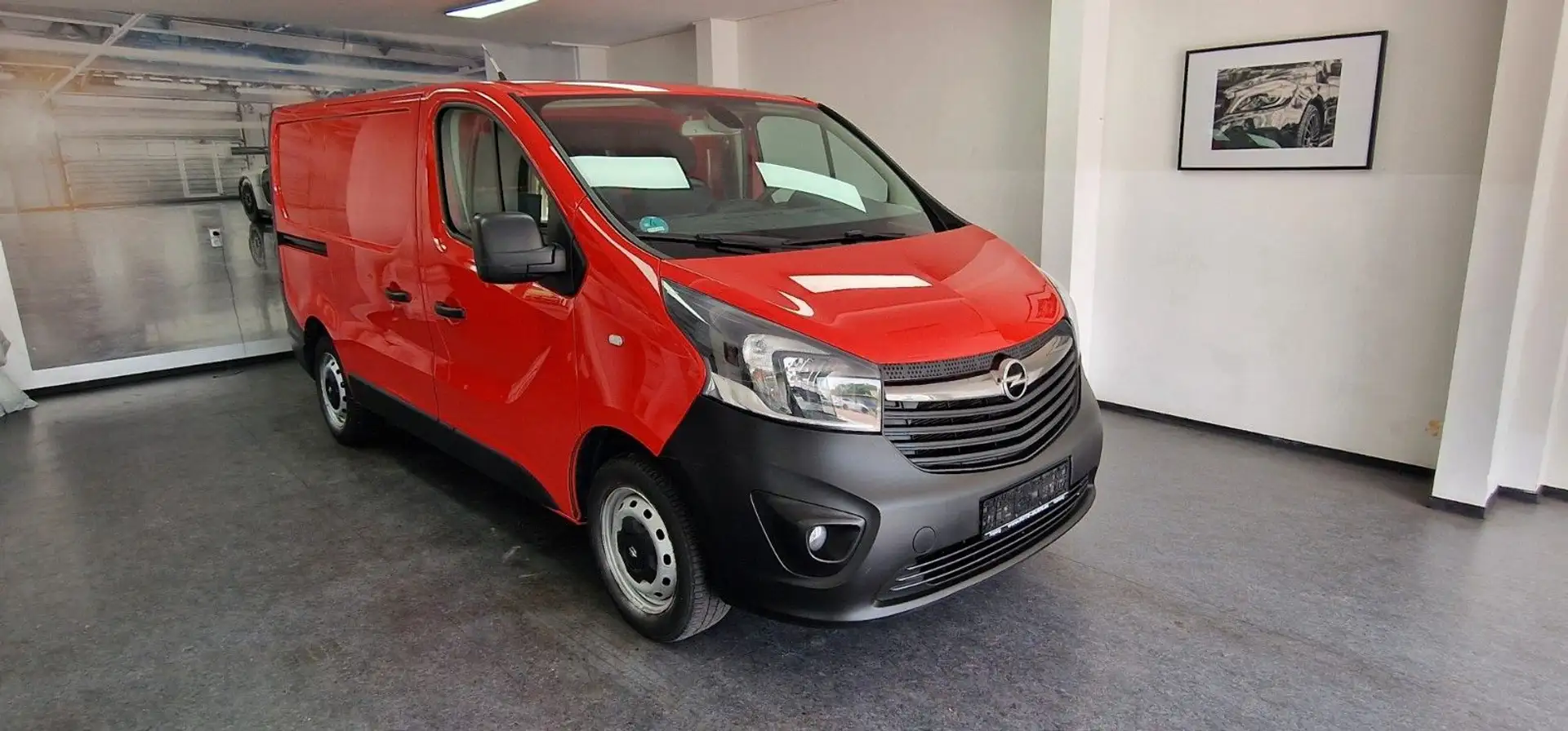 Opel Vivaro 1,6 CDTI Kasten Klima AHK Navi TÜV06/2027 Czerwony - 2
