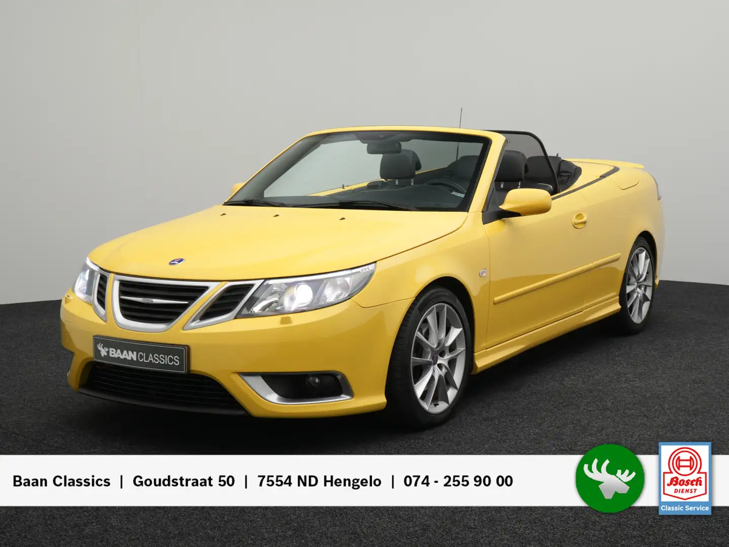 Saab 9-3 Cabrio 2.8 T V6 Aero | 1e eigenaar | Volledig onde Jaune - 1