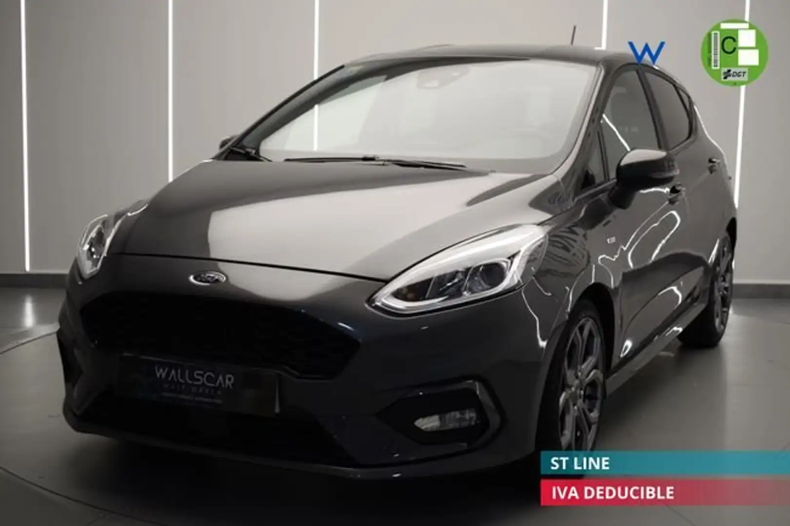 Ford Fiesta 1.0 EcoBoost S/S Trend 95 Gris - 1