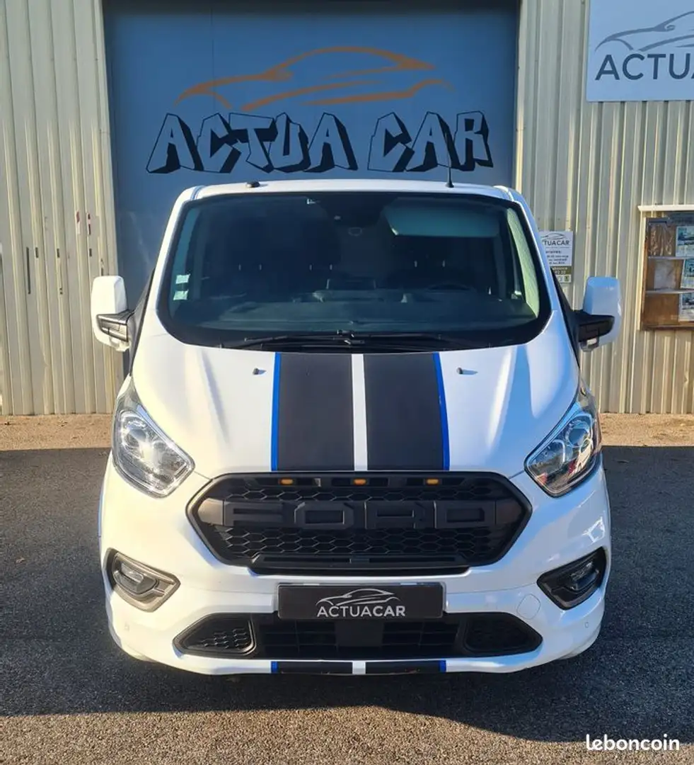Ford Transit Custom transit l1h1 sport bva Weiß - 1